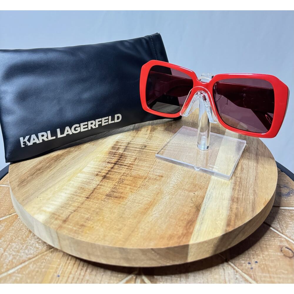 Karl Lagerfeld Sunglasses red one size NWT